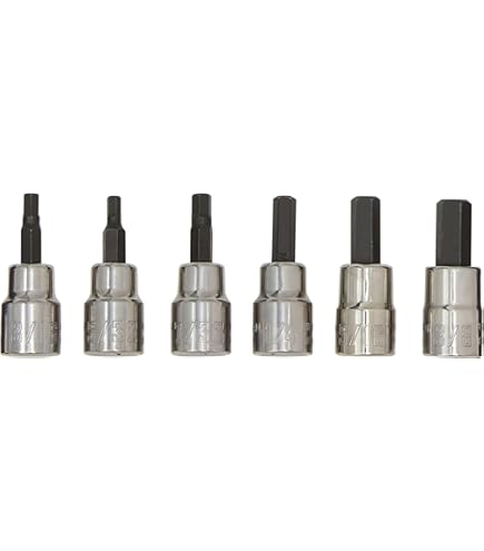 まの CRAFTSMAN Hex Bit and Torx Bit Socket Set, 1/4 and 3/8 Drive